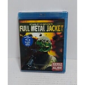 2007 WARNER BROS FULL METAL JACKET STANLEY KUBRICK BLU-RAY NEW SEALED